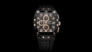 NAVIFORCE Men Watch Chronograph Square Watches Black Waterproof Fashion Casual Watch with Calendar Windows Display Silicone Strap