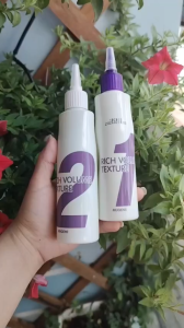 Thuốc uốn tóc thảo dược đa năng( uốn nóng & uốn lạnh) Mugens Rich Volume Multi Texture Perm Hàn Quốc