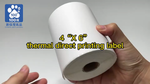 LABEL THERMAL 78 x 100 mm Isi 300 Pcs SNS