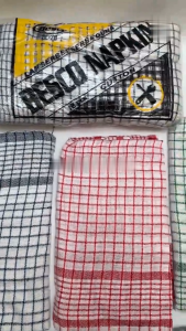 Klik-Beli (PROMO ISI 3 PCS) Serbet Kain Lap Dapur Kotak Serbaguna