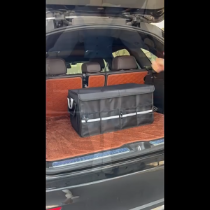 Hộp đựng đồ đa năng ININ Hộp đựng đồ có nắp đậy đa năng có thể gấp gọn Hộp đựng đồ đa năng dùng trong cốp xe hơi