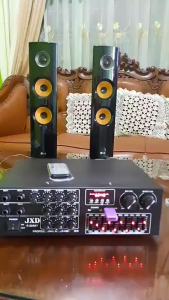 Amplifier F-328bt Bluetooth Eq Audio Home Theater Karaoke Fm Radio | Bluetooth Eq Audio Amplifier Karaoke Home Theater 2000w Jxd F-328bt | 4 Mic Input- Power New Jxd Bluetooth Audio Amplifier Karaoke Home Theater Radio 2000w - Vas