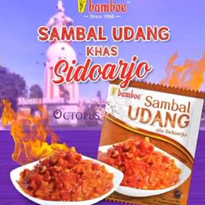 Sambal Instan Udang Bamboe 5 Sachet x 15 Gram