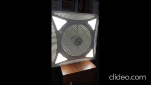 Aifa CEF-14 2*2 Surface Ceiling Fan Lighting Remote Controlled