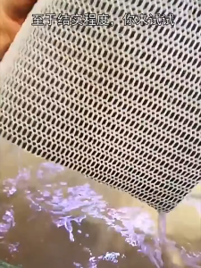 แผ่นโฟมฟองน้ํากรองน้ำ 8D ใยกรอง 8 ชั้น กรองน้ำใส กรองตู้ปลา กรองตู้ไม้น้ำ ดักตะกอน ใช้ซ้ำ ทำให้น้ำใส