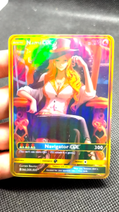 One Piece: Nami Pokemon Holographic Cards