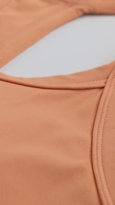 Fityoga Beautiful back yoga sports tank top female professional pilates training shockproof running bra fitness bra