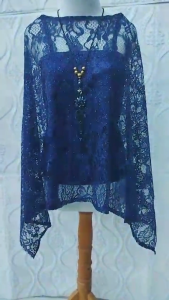 Brokat Cardigan Outfit Kondangan Cewek Remaja Atasan Fashion Wanita Nikahan Outer Brukat Cape Crop Pesta Baju Pisahan Broklat Seragam Bridesmaid Kebaya Kekinian Mewah N7J5