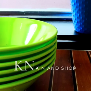 6 Mangkuk melamin super tebal bulat 7 inch mangkuk sop bakso es buah dan lainnya