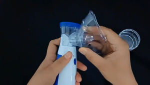 Silent Mesh Nebulizer Ultrasonic Spray Nebulizer Machine with 3 Modes Portable Nebulizer Inhaler Atomization Nebulizers for Kids Adults Breathing Problems