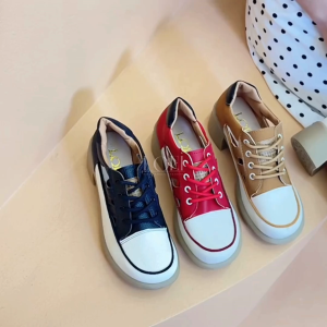 Loei Yoeri Heels Sneakers Casual Wanita Sepatu Hak Tahu Kekinian 1191