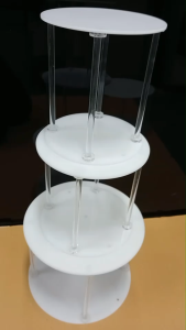 แท่งตันอะคริลิคสีใส 15 มม. ยาว 95 ซม. 1 แพ็ค 1 ชิ้น