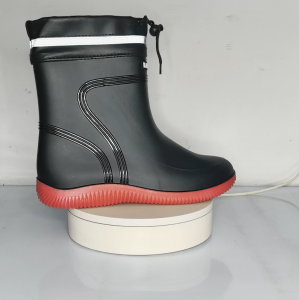 Import Sepatu Sawah Pria Boots Tinggi Panjang Karet Kerja Proyek Anti Air Banjir Hujan Murah Keren Tidak Licin Touring Perkebunan 371