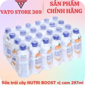 Nước uống sữa trái cây NUTRI BOOST cam chai 297ml