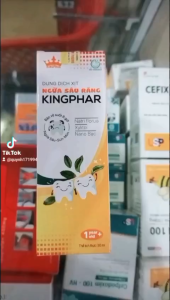 Xịt Ngừa Sâu Răng KINGPHAR Cho em Bé Từ 1 Tuổi An Toàn Nuốt Được - bảo vệ răng  chống hôi miệng.