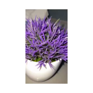 EFPT40 Pot Tanaman Hias Bunga Hias Plastik Ornamen Pot Bonsai Artificial Flower Decoration