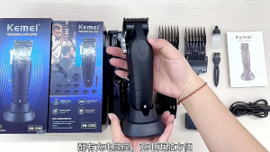 Kemei KM-2296 Professional Hair Clipper Adjustable Cordless Electric Hair Trimmer For Men Rechargeable Hair Cutting Tool
