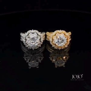 N1200 Nhẫn nữ đính đá CZ cao cấp sáng lấp lánh JOJO