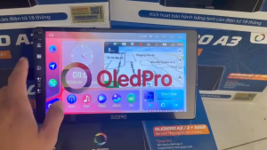[TẶNG PM VIETMAP S2] MÀN HÌNH ANDROID OLEDPRO A3  nâng cấp. độ cho ô tô theo xe  NISSAN NAVARA 2006-2007 xe hơi. Màn hình android oto xem chỉ đường VietmapS2- Navitel camera lùicamera hành trình youtobe... Đầu dvd android lắp sim 4G RAM 2G/32G.