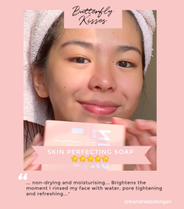 Butterfly Kisses Skin Perfecting Soap / Instant & Long-Term Whitening Soap