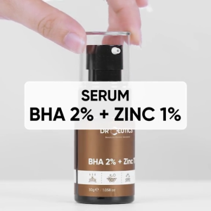 Drceutics BHA 2% + ZinC 1% 30g hỗ trợ giảm mụn kiểm soát dầu nhờn phục hồi da sau mụn