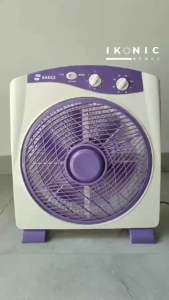 IKONIC Kipas Angin Kotak Box Fan Sanex 12\\\" 100% Original Garansi Resmi