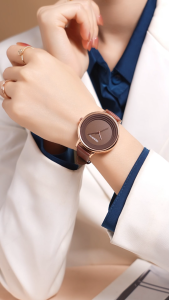 Rebirth Jam Tangan Wanita Original Elegan Korea Tali Silikon Jam Tangan Cewek Kasual Anti Air COD