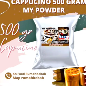 Bubuk Minuman Bubble Drinks 500gr Rasa Cappucino
