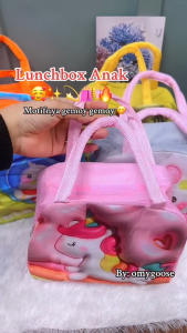 TAS BEKAL MAKAN ANAK MOTIF KARAKTER GEMOY LCB 14