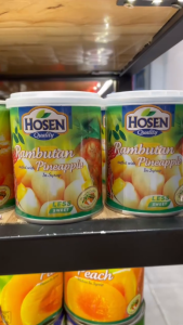 Hosen Quality Rambutan with Pineapple in Syrup 234g - Imported from Singapore