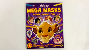 Disney Classics Mega Masks With 8 Masks Of Favourite Disney Characters To Colour & Play