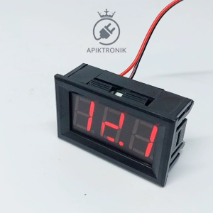 Digital Voltmeter dc 4.5-30v Voltmeter digital frame 0.56 inch 2 wire 2 kabel