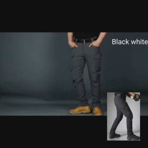 IX7 Tactical Cargo Pants Outdoor men Tactical Pants Multi-pocket Overalls Cargo Trouser Waterproof Pants For Men