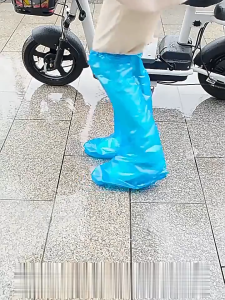 SK-S65 Pelindung Sepatu Anti Air Panjang Rain Cover Shoes / Jas Hujan Sarung Pelindung Universal