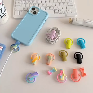 Colorful Silicone Cable Protector