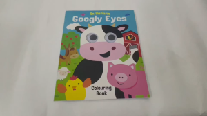 Googly Eyes Animals on the Farm Colouring Book For Kids (48 pages)