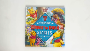 Disney 7 Days of Winnie The Pooh Story Book Collection To Read With 142 Pages (Hardcover) For Kids