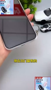 Sạc Dự Phòng 1500mAh Loại C Nhỏ Gọn Thiết Kế Móc Khóa Cho Điện Thoại Thông Minh Jack Tpye-C và Lightning