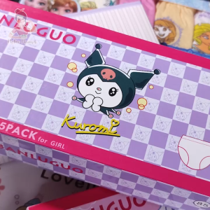 Set Celana Dalam Anak Perempuan CJ Korea Isi 5 Pcs per Box 100% Katun Original