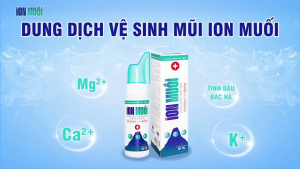 Xịt Mũi ION Muối Nano Bạc Chai 90ml dung dịch vệ sinh mũi với công nghệ ion kiềm và tinh dầu bạc hà - Thông Mũi Không Rát