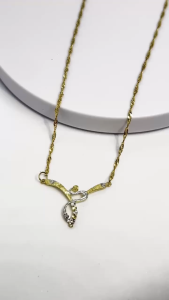 MJ Jewellery 375/9K Gold Necklace Set R100C