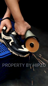 HIPZO Sepatu SAFETY Boots M69 Ujung besi Untuk Pria Kerja Proyek Tambang Pabrik Safety Shoes for man