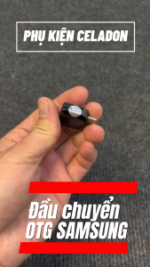 Đầu Chuyển OTG Type C Chính Hãng Samsung Note 10 Dùng Được Cho Tất Cả Các Máy Dùng Cổng Type C