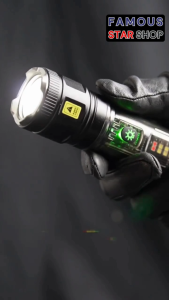 Senter Swat Police Terbaik dengan 7 Mode Cahaya & Bisa Power Bank