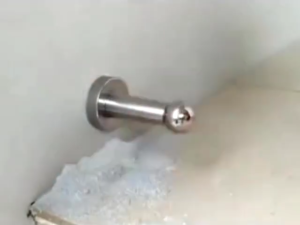 Stainless Steel Magnetic Door Stopper Stopper Holder Indoor Anti-collision door suction 1PCS
