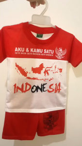SETELAN BAJU ANAK LAKI LAKI PEREMPUAN MERAH PUTIH 17 AGUSTUS SERAGAM KEMERDEKAAN HUT RI