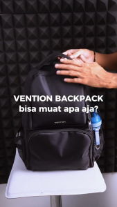 Vention Waterproof Backpack Tas Ransel Laptop Macbook Anti Air Windows Komputer