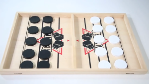 Big Catapult Chess Board Game - Bounce Chess Game Toy Two-Player Interactive Tabletop Board Game for Parent-Child Fun Mainan Budak Perempuan Lelaki 弹弹棋玩具双人弹射棋互动桌游亲子桌面对战弹射玩具