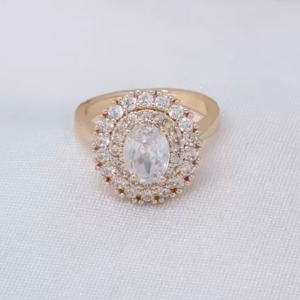 Cincin Wanita Aksesoris Fashion Awet Tahan Lama Anti Karat Cocok Untuk Harian G8-6D