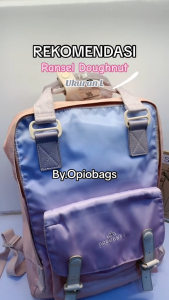 GROSIRAN OMYGOOSE TAS RANSEL WANITA / BACKPACK DOUGHNUT / TAS RANSEL SEKOLAH / RANSEL LAPTOP / BACKPACK WANITA / DOUGHNUT L/M